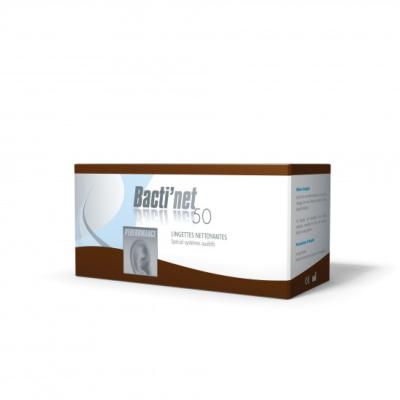 Lingettes nettoyantes Bacti'Net 50