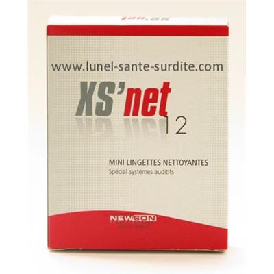 Lingettes nettoyantes XS Net 12