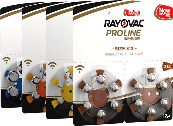 Pile auditive Rayovac Proline Advanced