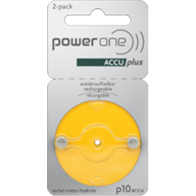 Pile auditive 10 rechargeable Power One