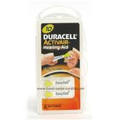 Pile auditive Duracell Activair 10