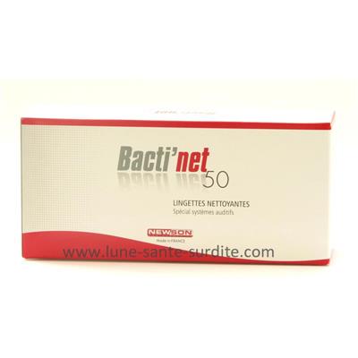 Lingettes nettoyantes Bacti'Net 50