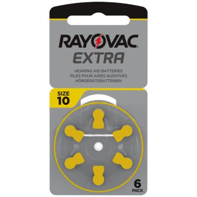 Pile auditive 10 Rayovac Extra 