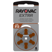 Pile auditive 312 Rayovac Extra 