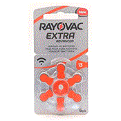 Pile auditive 13 Rayovac Extra Advanced